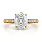 1.46 CT Oval Multi-Shape 925 Sterling Silver Ring
