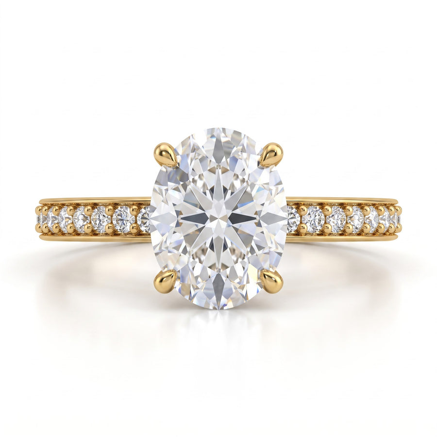 1.46 CT Oval Multi-Shape 925 Sterling Silver Ring