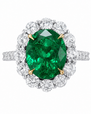 5.6 CT Oval Multi-Shape 925 Sterling Silver Ring