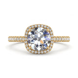 2.36 CT Round Brilliant 925 Sterling Silver Ring