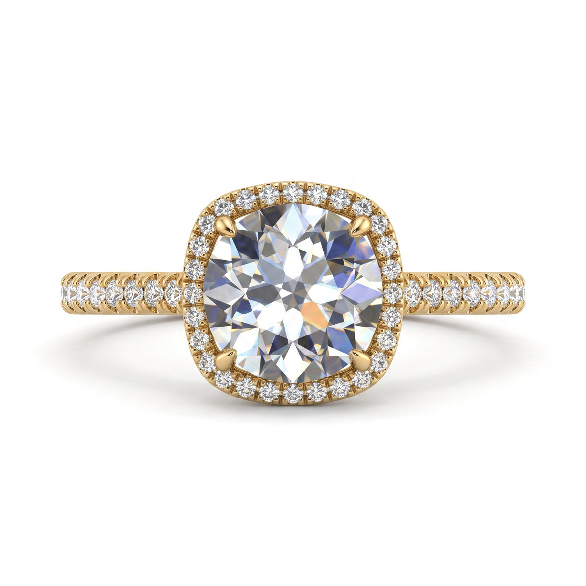2.36 CT Round Brilliant 925 Sterling Silver Ring