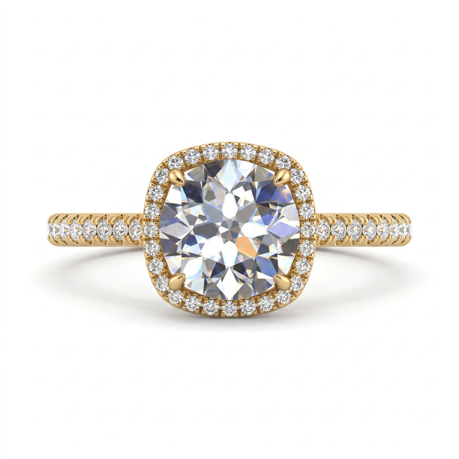 2.36 CT Round Brilliant 925 Sterling Silver Ring