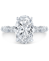 2.3 CT Oval Multi-Shape 925 Sterling Silver Ring