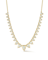 3.69 CT Pear Pendant Necklace in 925 Sterling Silver