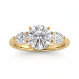 1.8 CT Round Brilliant Multi-Shape 925 Sterling Silver Ring