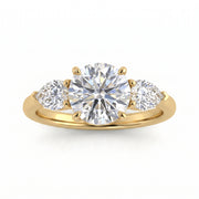 1.8 CT Round Brilliant Multi-Shape 925 Sterling Silver Ring