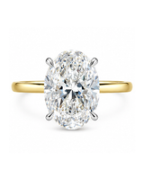 4.08 CT Oval Multi-Shape 925 Sterling Silver Ring