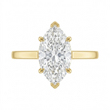 3 CT Marquise Cut 925 Sterling Silver Ring