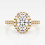 2.61 CT Oval Multi-Shape 925 Sterling Silver Ring