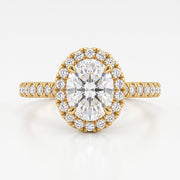 2.61 CT Oval Multi-Shape 925 Sterling Silver Ring