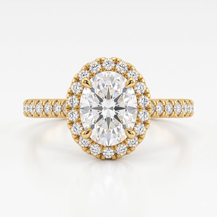 2.61 CT Oval Multi-Shape 925 Sterling Silver Ring