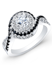 1.8 CT Round Brilliant 925 Sterling Silver Ring
