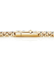 8.2 CT Round Tennis Necklace in 925 Sterling Silver