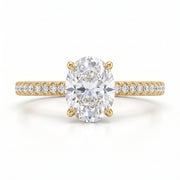 2.22 CT Oval Multi-Shape 925 Sterling Silver Ring