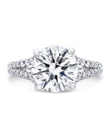 2.2 CT Round Brilliant 925 Sterling Silver Ring