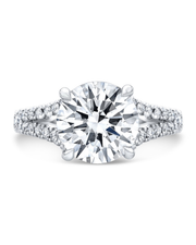 2.2 CT Round Brilliant 925 Sterling Silver Ring