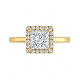 2.2 CT Princess Cut Multi-Shape 925 Sterling Silver Ring
