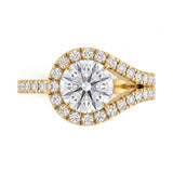 2.83 CT Round Brilliant 925 Sterling Silver Ring