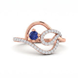 1.25 CT Round Brilliant 925 Sterling Silver Ring