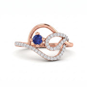 1.25 CT Round Brilliant 925 Sterling Silver Ring