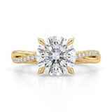 2.16 CT Round Brilliant 925 Sterling Silver Ring