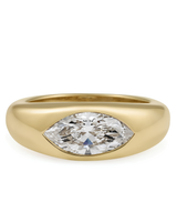 1.6 CT Marquise Cut 925 Sterling Silver Ring