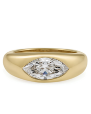 1.6 CT Marquise Cut 925 Sterling Silver Ring