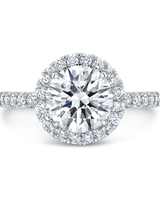 1.68 CT Round Brilliant 925 Sterling Silver Ring