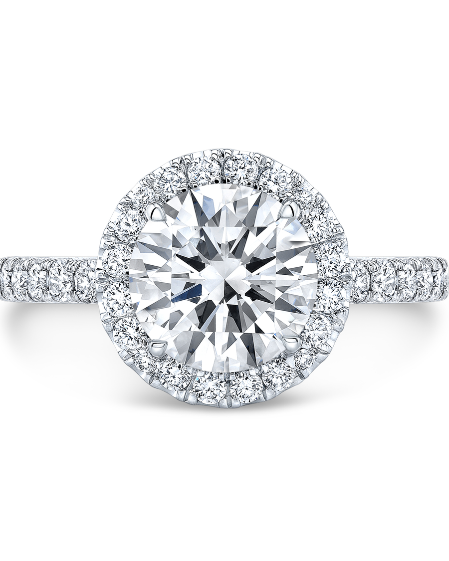 1.68 CT Round Brilliant 925 Sterling Silver Ring