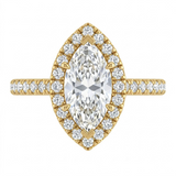 2.72 CT Marquise Cut Multi-Shape 925 Sterling Silver Ring