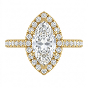 2.72 CT Marquise Cut Multi-Shape 925 Sterling Silver Ring