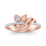 0.19 CT Round Brilliant 925 Sterling Silver Ring