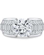 2.7 CT Round Brilliant Multi-Shape 925 Sterling Silver Ring