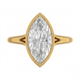 3 CT Marquise Cut 925 Sterling Silver Ring