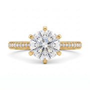 2.22 CT Round Brilliant 925 Sterling Silver Ring