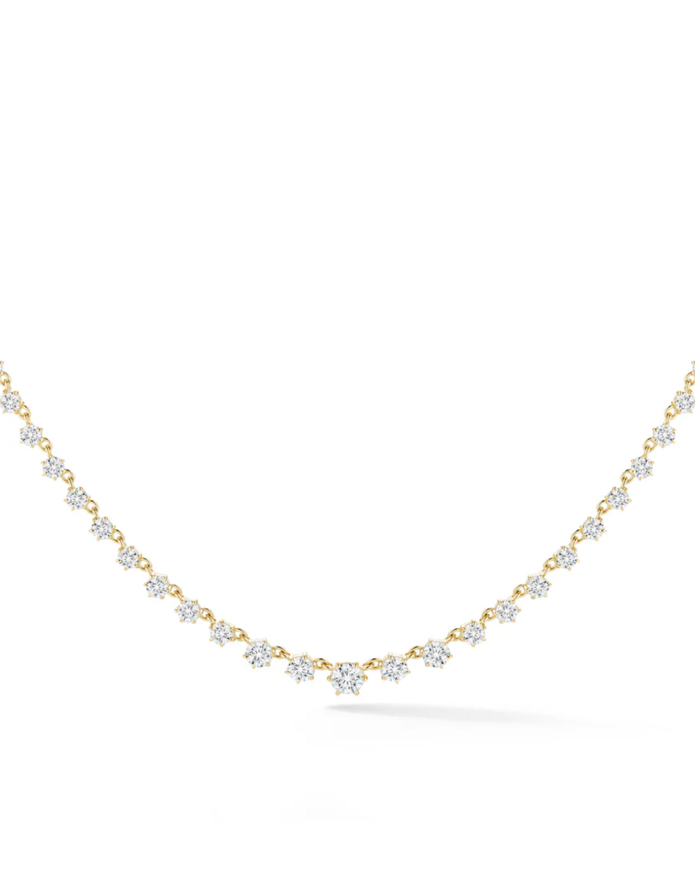 2.38 CT Round Pendant Necklace in 925 Sterling Silver
