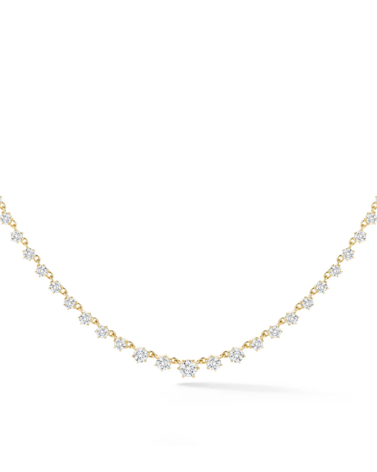 2.38 CT Round Pendant Necklace in 925 Sterling Silver
