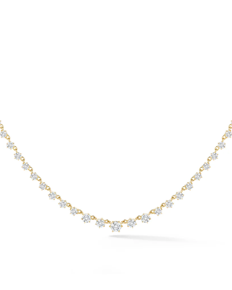 2.38 CT Round Pendant Necklace in 925 Sterling Silver