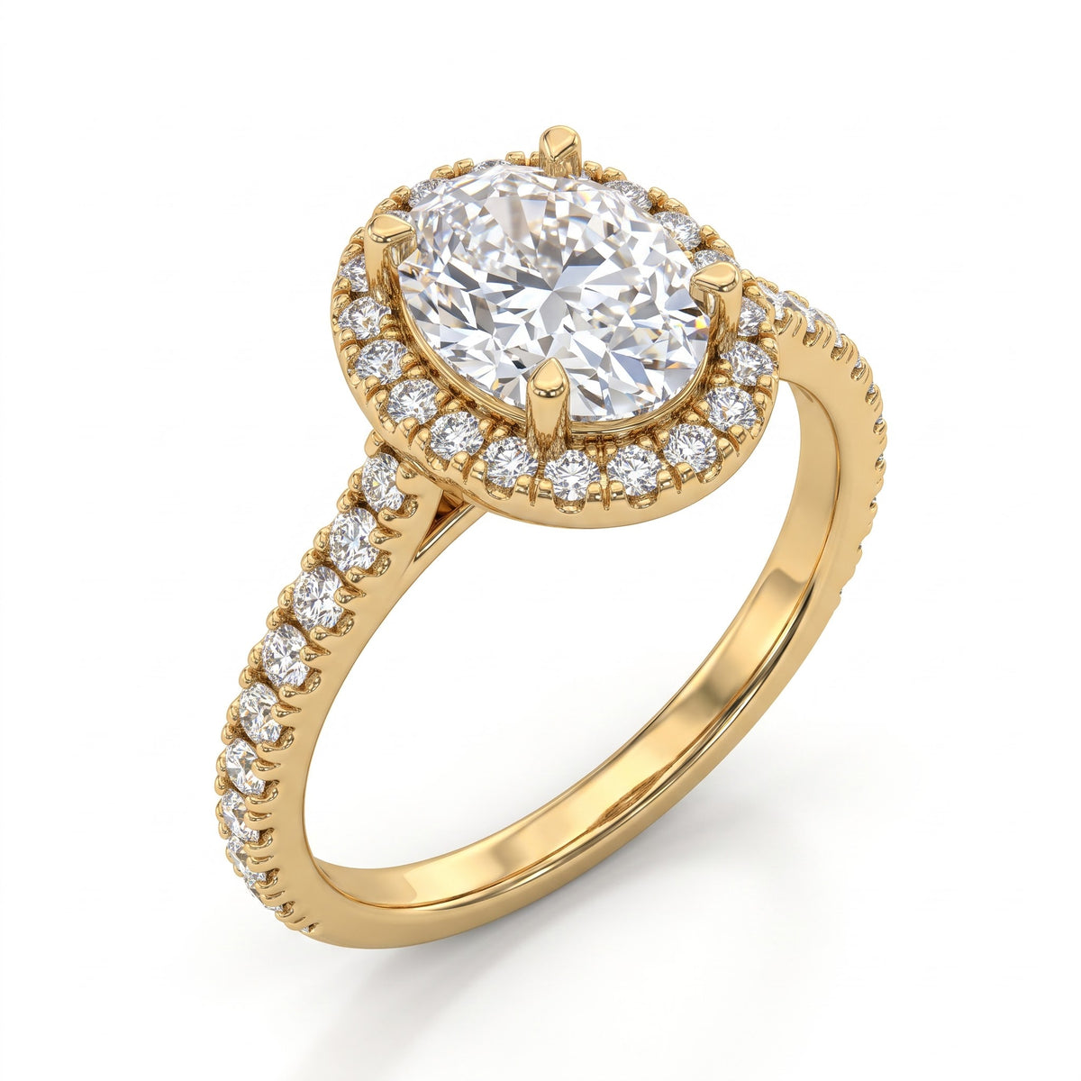 2.61 CT Oval Multi-Shape 925 Sterling Silver Ring