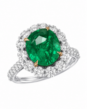 5.6 CT Oval Multi-Shape 925 Sterling Silver Ring