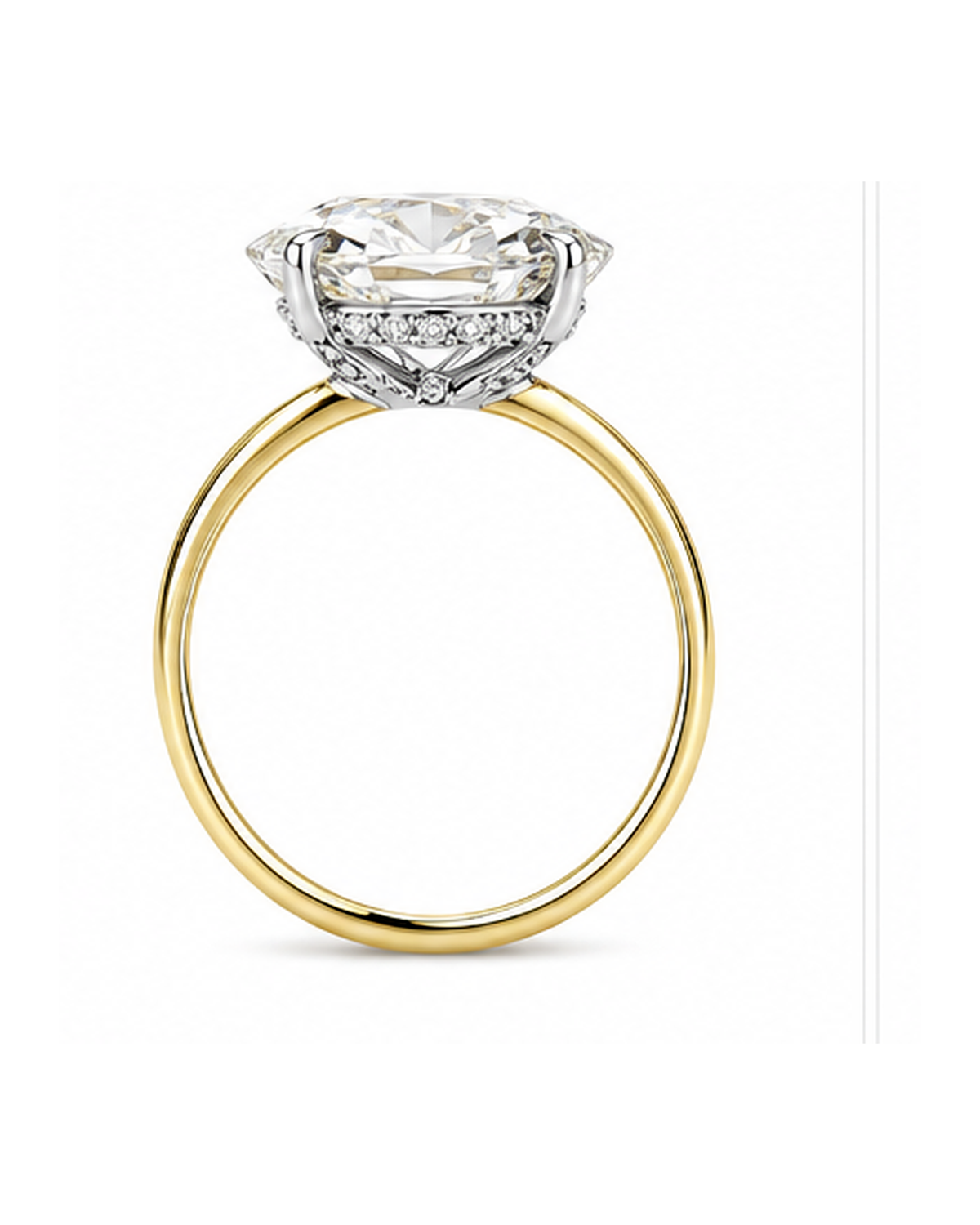 4.08 CT Oval Multi-Shape 925 Sterling Silver Ring