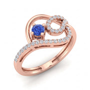 1.25 CT Round Brilliant 925 Sterling Silver Ring