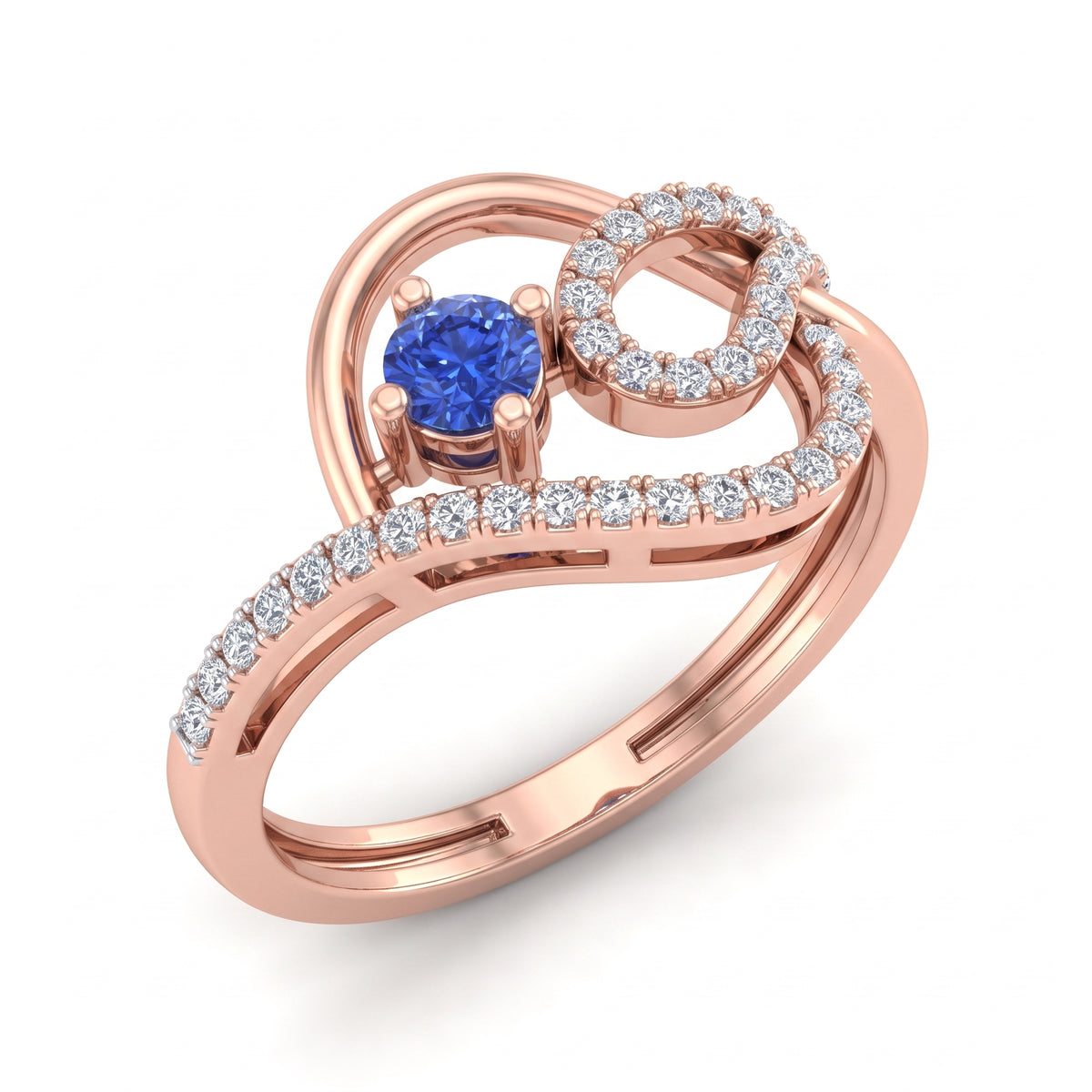 1.25 CT Round Brilliant 925 Sterling Silver Ring