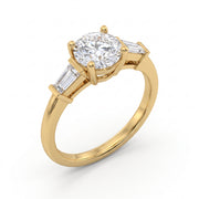 2.6 CT Round Brilliant Multi-Shape 925 Sterling Silver Ring