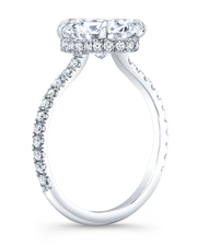 1.5 CT Oval Multi-Shape 925 Sterling Silver Ring