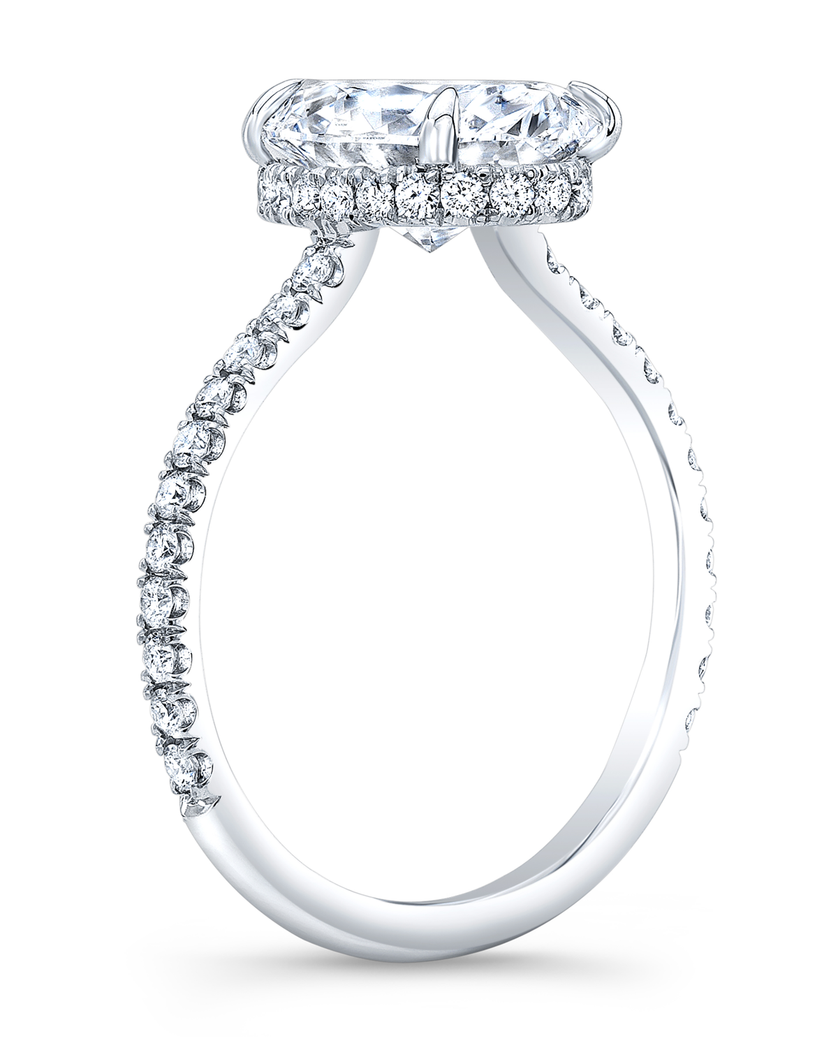 1.5 CT Oval Multi-Shape 925 Sterling Silver Ring