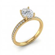 1.46 CT Oval Multi-Shape 925 Sterling Silver Ring