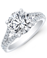 2.2 CT Round Brilliant 925 Sterling Silver Ring