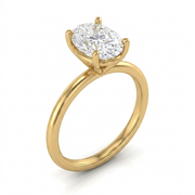 3 CT Oval 925 Sterling Silver Ring