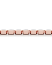 6 CT Emerald Cut Bezel Tennis Bracelet in 925 Sterling Silver